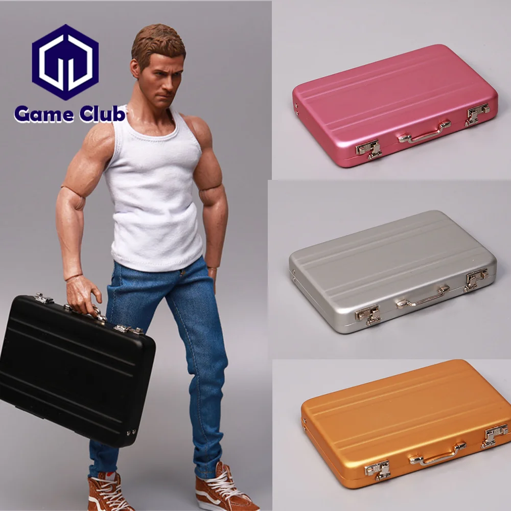 

Металлический Чемодан для экшн-фигурки 12 дюймов, разные цвета, 1/6