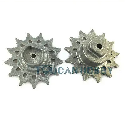 Spare Parts HENG LONG 1/16 M4A3 Sherman RC Remote Tank 3898 Metal Sprockets Driving Wheels Controlled Toys TH00456-SMT7 enlarge