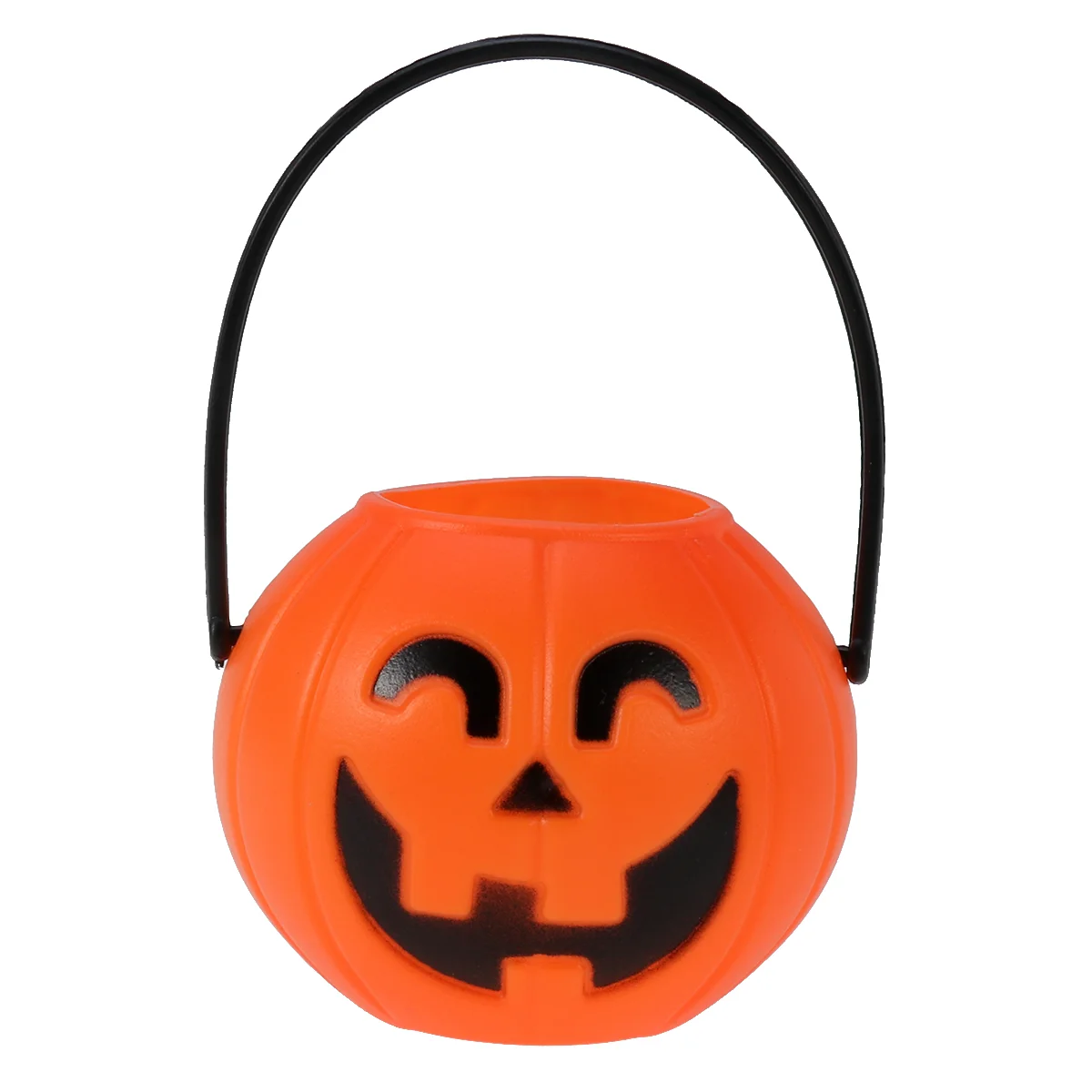 

Pumpkin Bucket Portable Trick or Treat Pumpkin Candy Pail Holder Fall Party Favor Supplies 7CM Halloween decoration