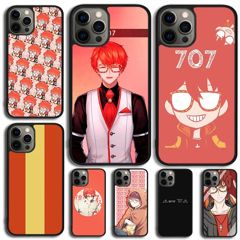 Чехол для телефона Mystic Messenger 707 чехол iPhone SE 2020 X XR XS 11 12 13 Mini Pro MAX 6 7 8 Plus Galaxy S20 S21 Ultra Coque