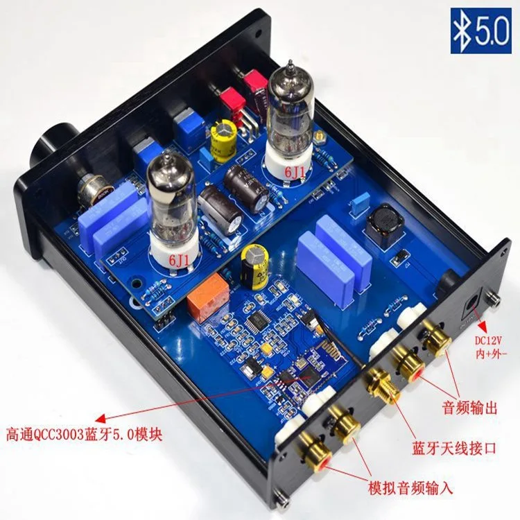 6J1 ламповый тональный передний этап 5.0 оформление