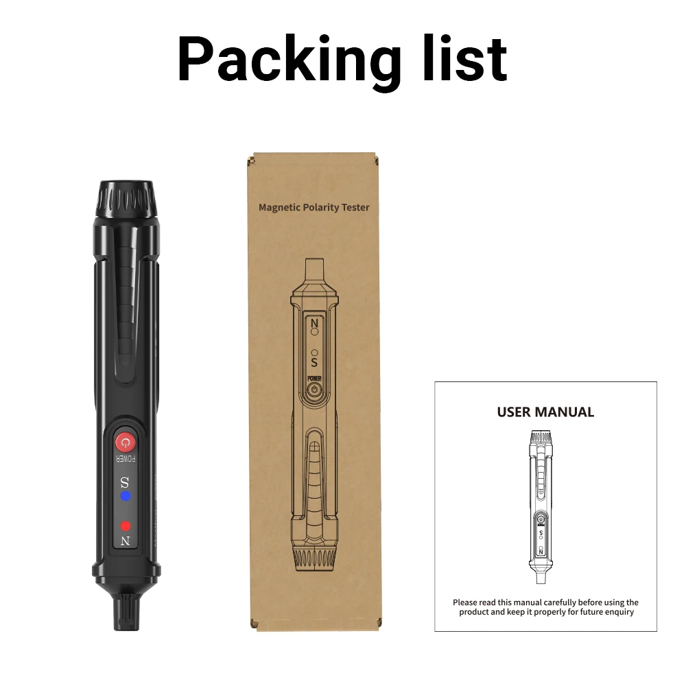 

MASTFUYI Тестер полярности магнитной ручки