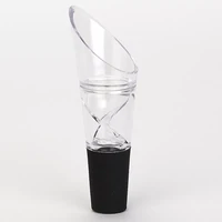mini red wine aerator quick 360 degrees rotating wine pourer decanter cap for bottles bar accessories 1pcs