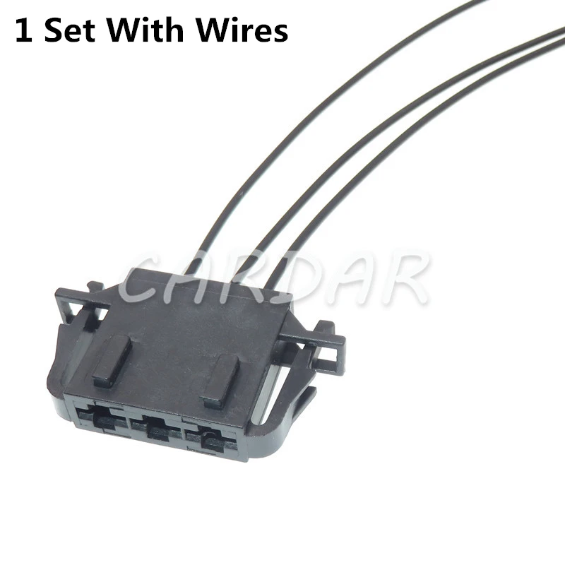 

1 компл., 3-контактный разъем автомобильного кабеля 1J0 972 753, автомобильные Проводные розетки вентилятора 6,3 мм 1J0972753 для VW Audi