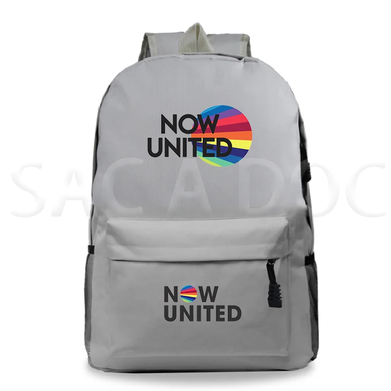 

Now United Backpack Women TravelBag UN Team Bags Techwear Girl Mochila De Escola Do Now United Bookbag Hip Hop Back Pack Fashion