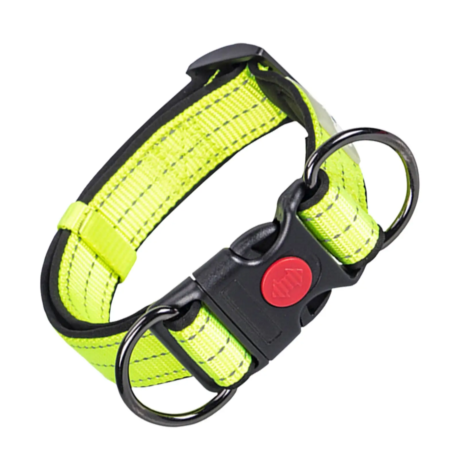 

Reflective Dog Collar Reflective Pet Collar With Quick Release Buckle Sturdy Nylon Pet Training Collars For Small Medium Dogs
