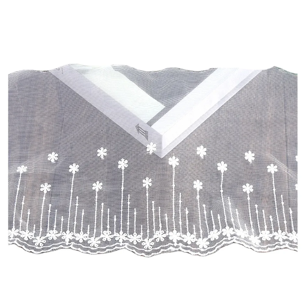 1Yards Cheap Embroidery Cord Lace Fabric Sewing Crafts 20cm White Ribbon Doll Accessories Laces For Clothes Guipure LW23 - купить по