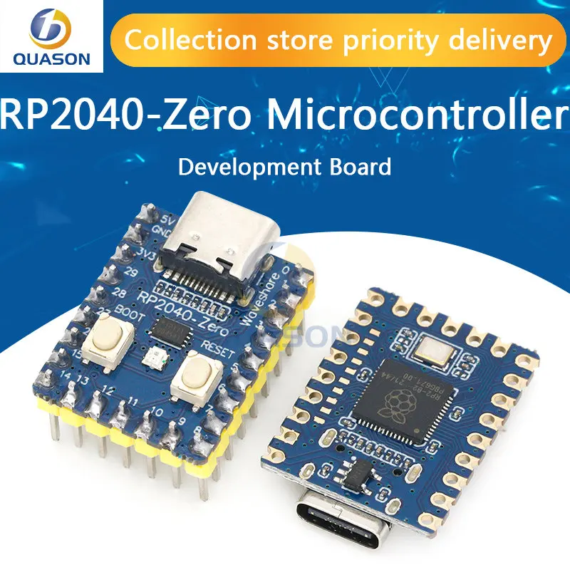 

Для Raspberry PI RP2040-Zero микроконтроллер макетная плата PICO материнская плата двухъядерный процессор мини микроконтроллер