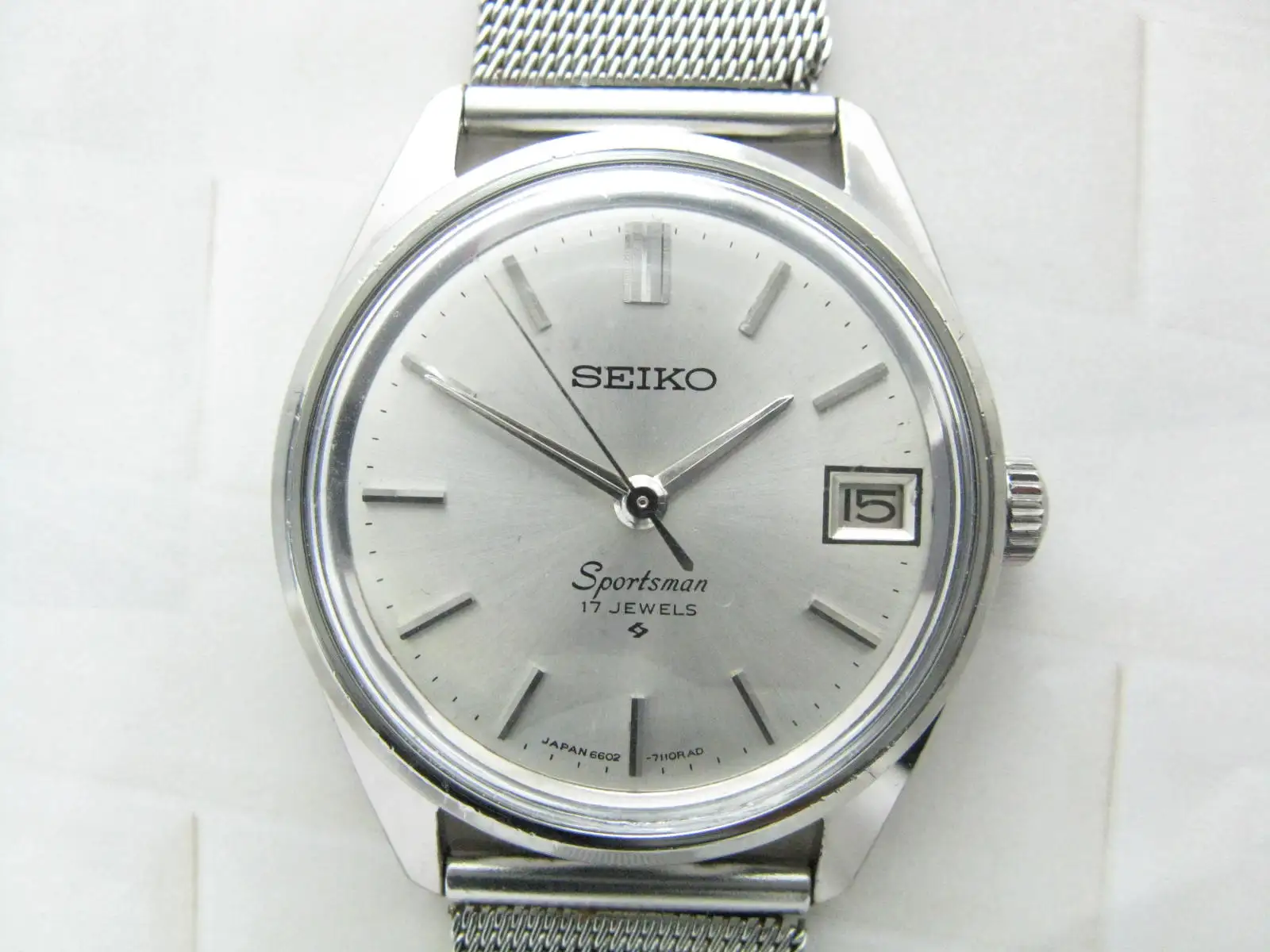 

ЯПОНСКИЕ ВИНТАЖНЫЕ мужские часы seiko 6602