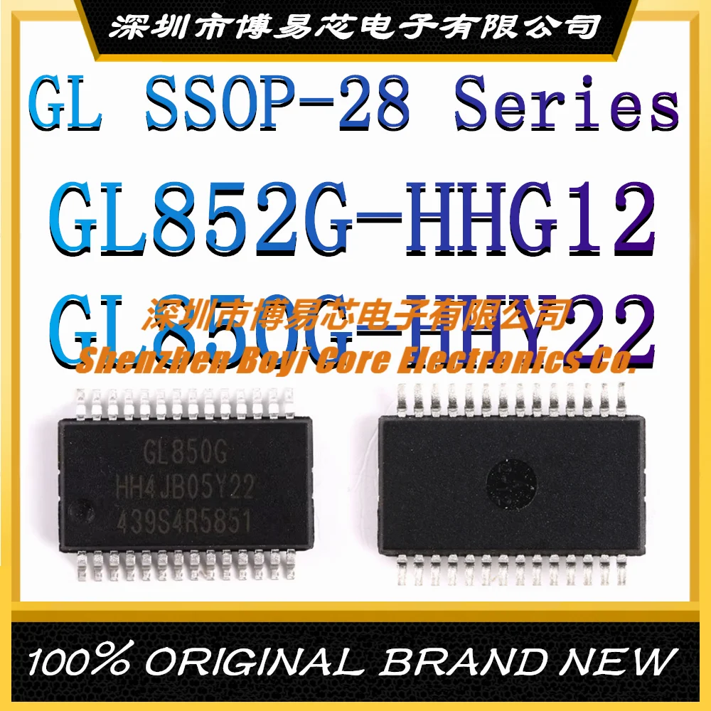 GL852G-HHG12 GL850G-HHY22 New Original  Patch SSOP28 USB 2.0 Center Controller Chip IC