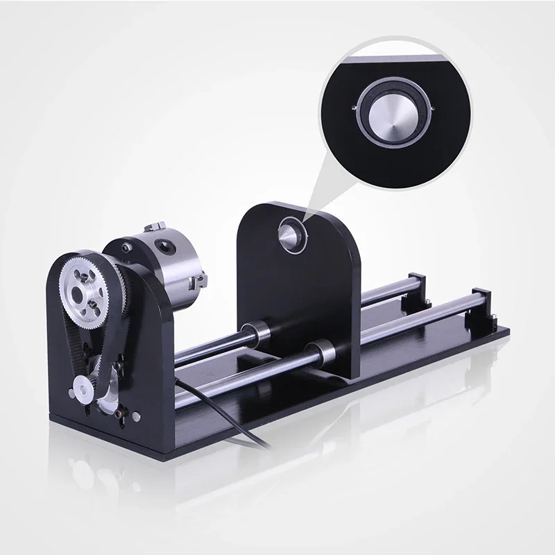 Трехкулачковый прокруточный патрон из нержавеющей стали с поворотной осью для