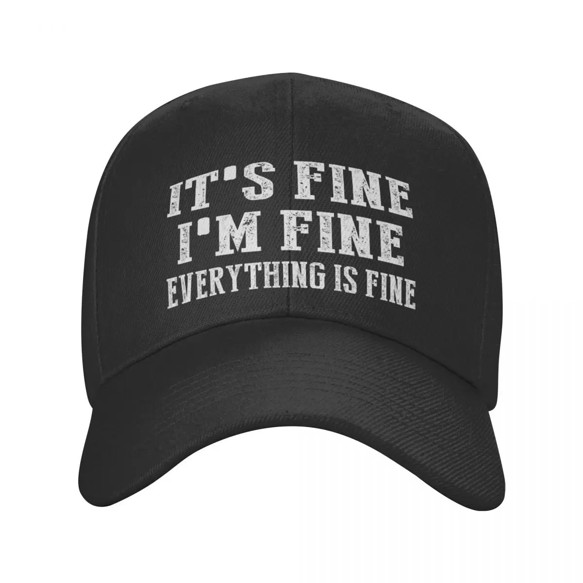 

Its Fine Im Fine Everything Is Fine Casquette, Polyester Cap Personalized Practical Travel Nice Gift