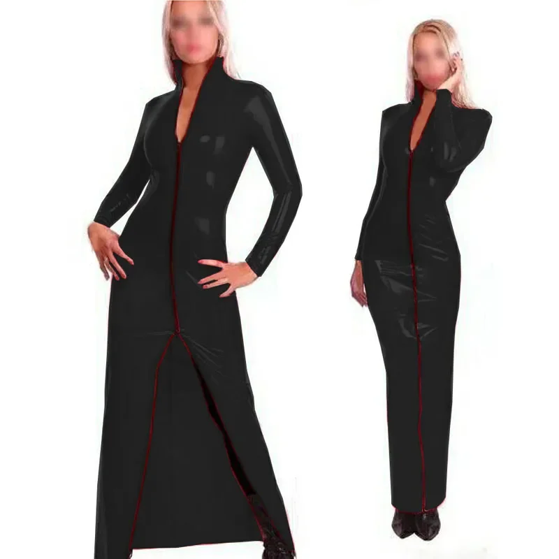 Женское платье-карандаш Fetish Queen синий полиэстер