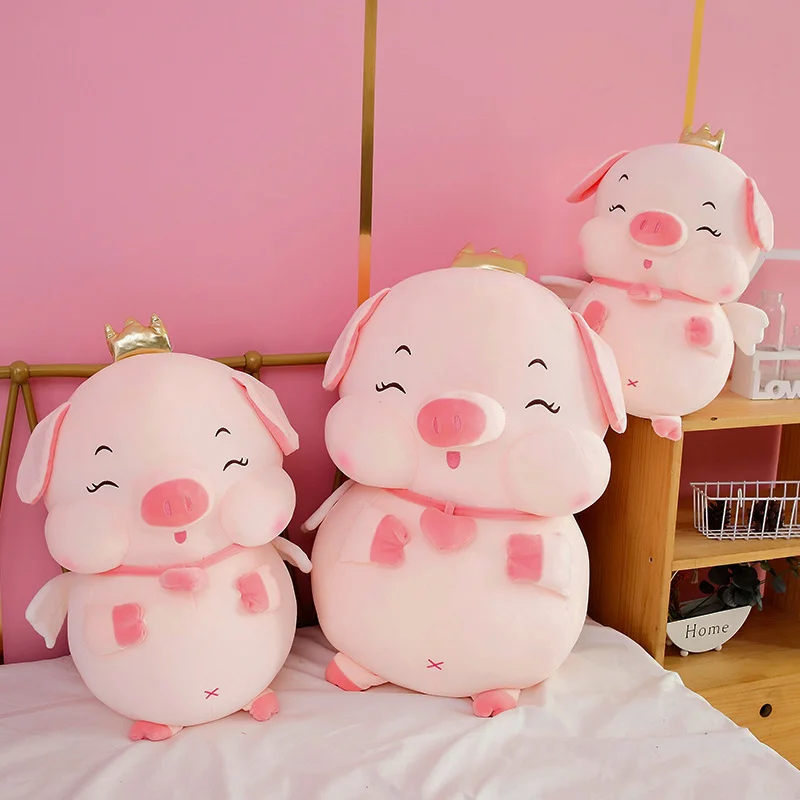 

Плюшевая игрушка в виде короны, свиньи, 30-70 см