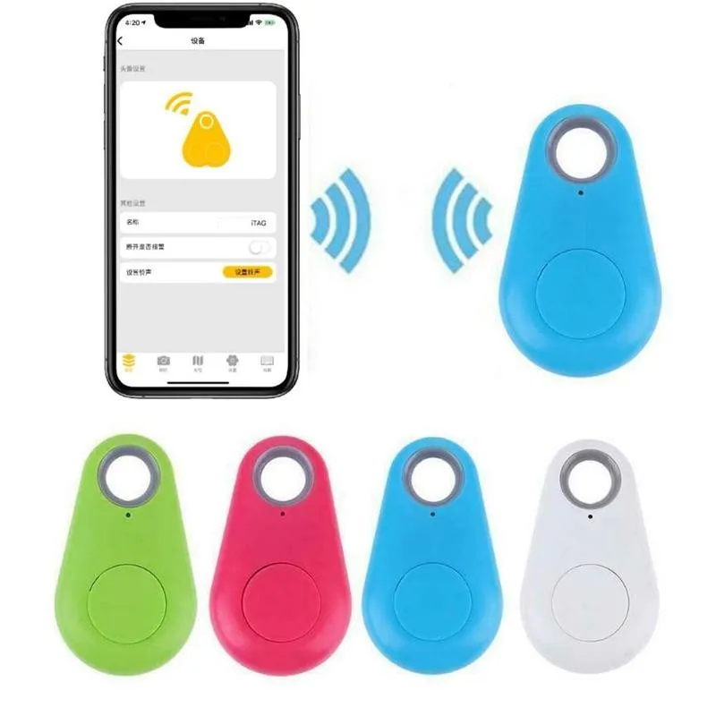 

Anti Lost Alarm Wallet Keyfinder Smart Tag Bluetooth-compatible Tracer GPS Locator Keychain Pet Dog Child ITag Tracker Finder