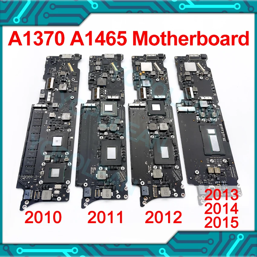 

Original A1370 A1465 Motherboard For Macbook Air 11" A1370 A1465 Logic Board 2010 2011 2012 2013 2014 2015 Year