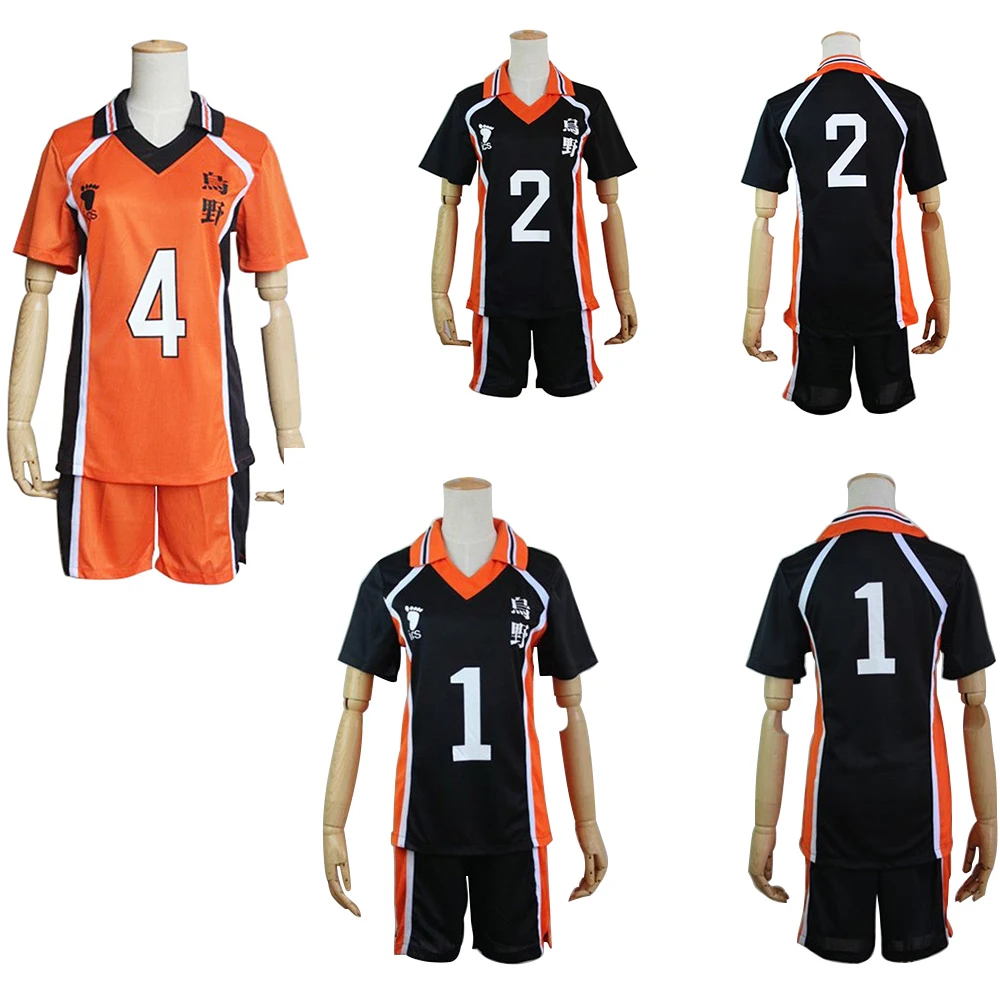 

9 видов стилей Haikyu! Haikyuu Cosplay Костюм Karasuno Koukou старшая школа волейбол клуб Hinata Shoyo спортивная рубашка трикотажные изделия