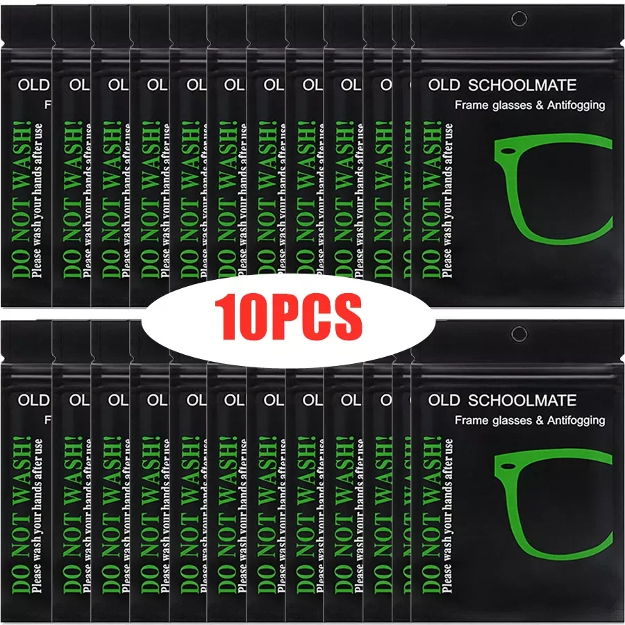 

2022New Anti-fog Glasses Cloth Reusable Glasses Wipes Eyeglass Sunglass Lens Cloth Defogger Glass Wipe Pre-moistened Wiping