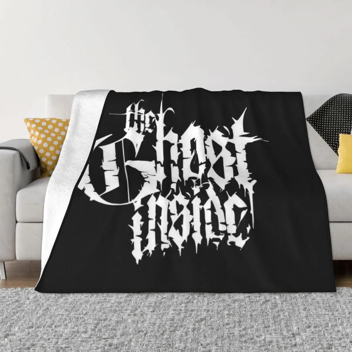 Ghost Band BC Rock одеяла фланелевые многофункциональные ультрамягкие покрывала с