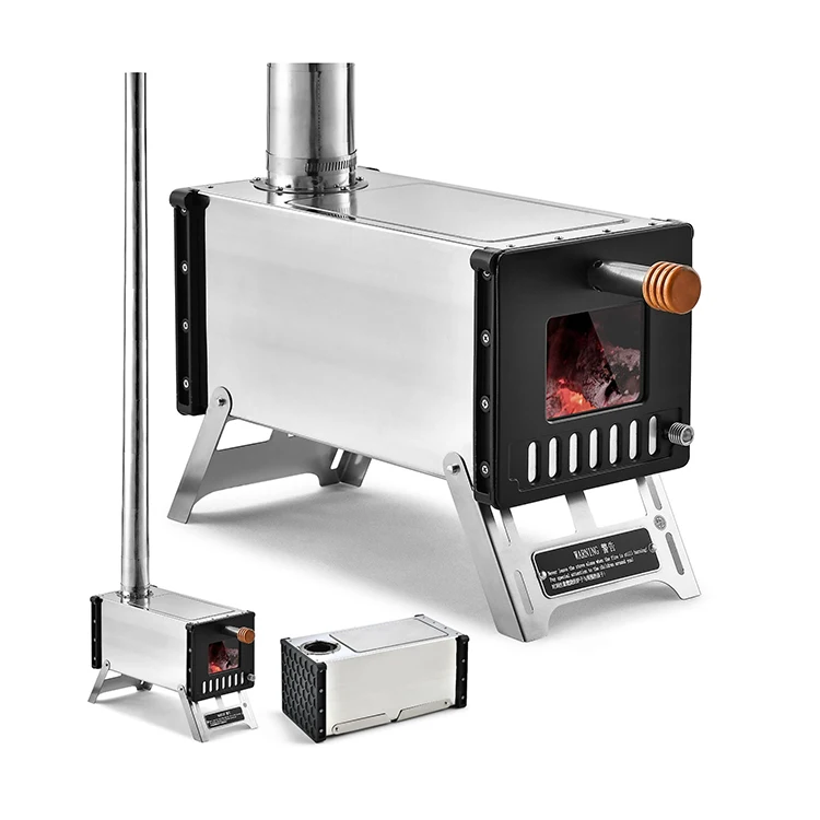 

Портативная туристическая горелка из нержавеющей стали, горелка для кемпинга и походов, оборудование для рыбалки, пешего туризма, кемпинга