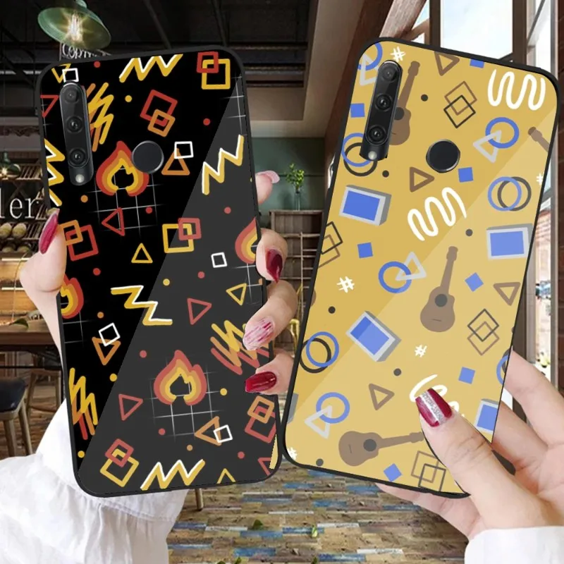 Чехол Ranboo Вдохновленный для телефона Huawei P50 P40 P30 P20 Pro Mate 40 30 20 Pro Nova 9 8 7 PC стеклянный чехол для телефона