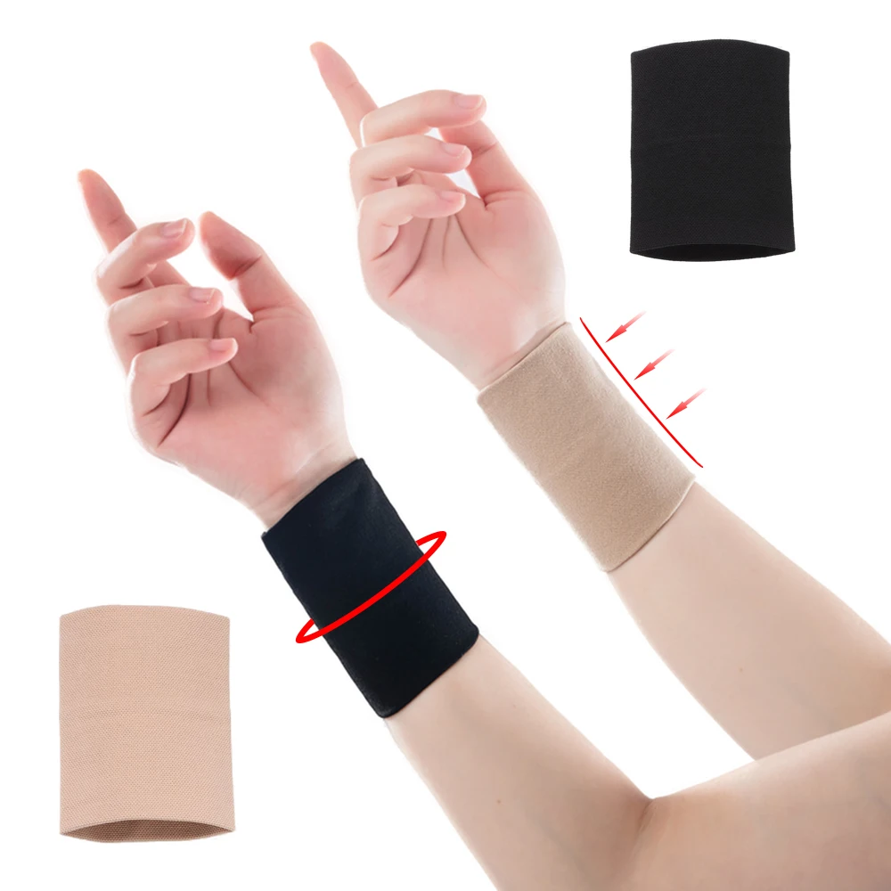 

XZ 2pcs/Pair Medical Compression Wrist Sleeves Elastic Outdoor Men Women Sport Wristbands Gym Fitness Volleyball Protector Brace