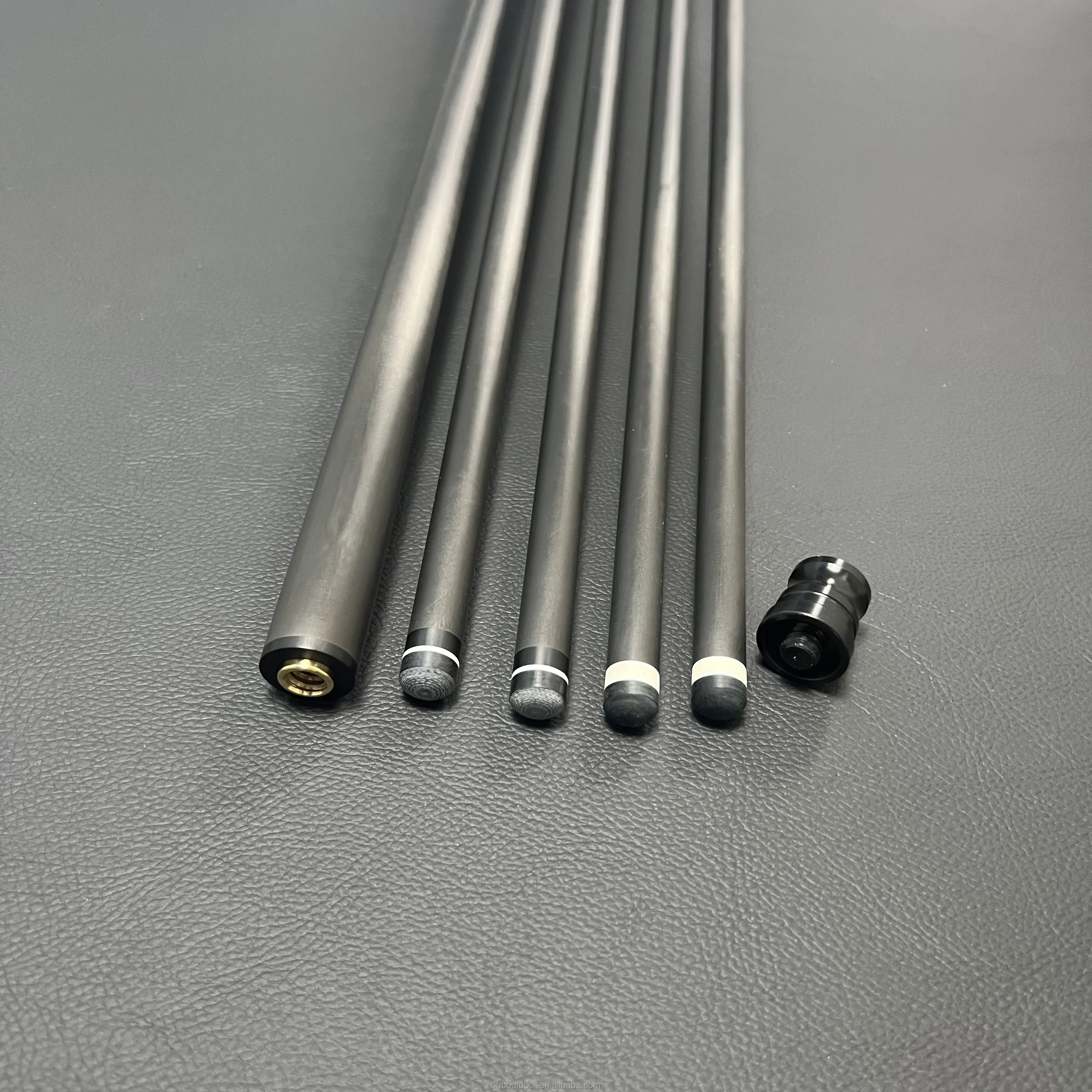 High quality 13mm 5/16x18 full carbon fiber cue shaft stick billiard pool cues