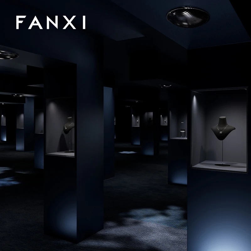 Металлическое ожерелье Superfiber подставка для демонстрации фигурка модель