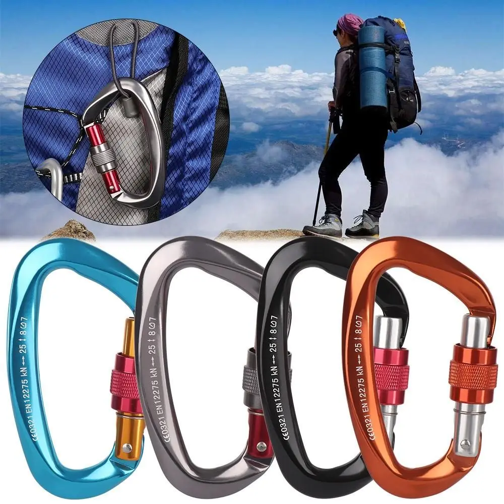 

Ascend Accessories Professional Carabiner Mountaineering Protective Equipment Security Master Lock Climbing Key Hooks
