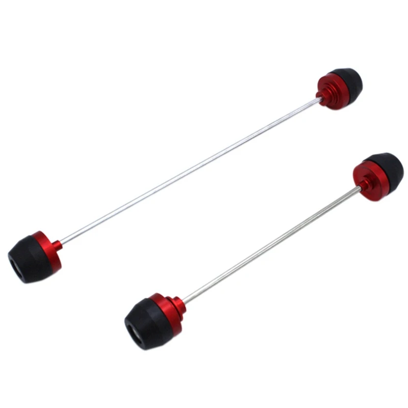 

Motorcycle Front and Rear Fork Axle Wheel Guard Front Fork Anti-Collision Slider for Triumph Trident 660 2020 2021