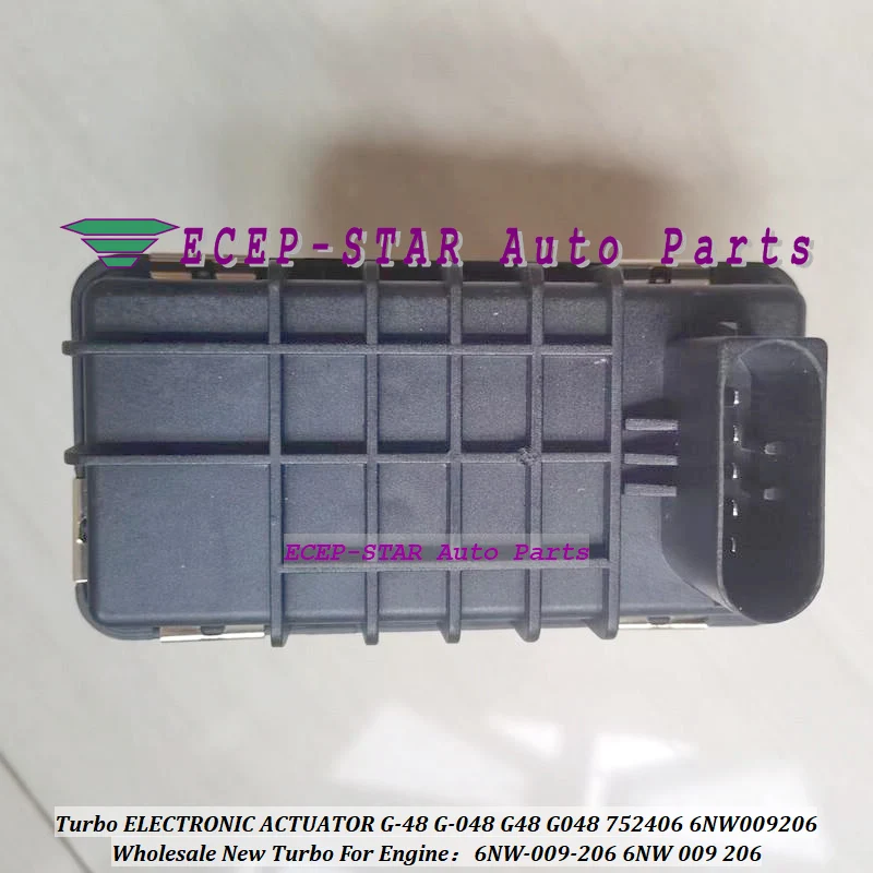 Турбо-электронный привод G-48 G48 G048 752406 6NW009206 6NW-009-206 6NW 009 206 Turbo для отходов
