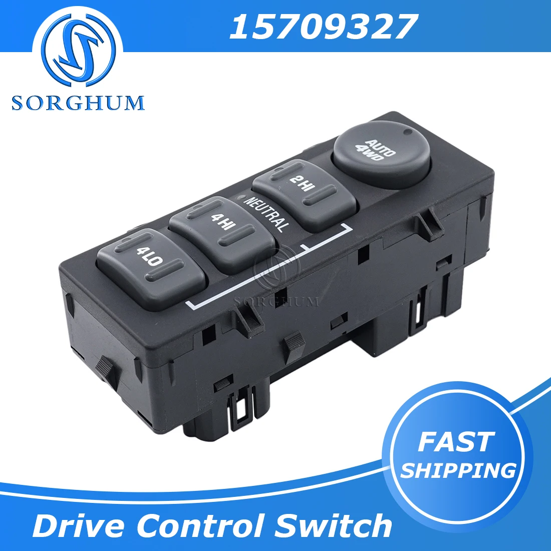 

Sorghum 19168767 4WD Wheel Drive Control Switch Button For Chevrolet Silverado Avalanche Suburban For GMC Sierra Yukon 15709327