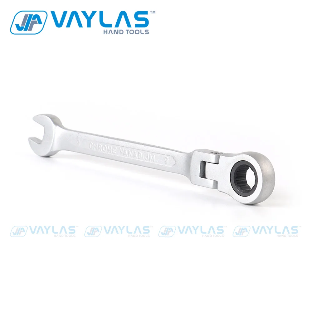 

9m Flexible Head Ratchet Spanner Combination wrench a set of keys ratchet skate tool gear ring wrench ratchet handle