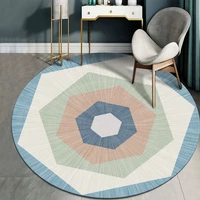 nordic round carpet living room bedroom bedside blanket hanging basket dressing table computer chair floor mat