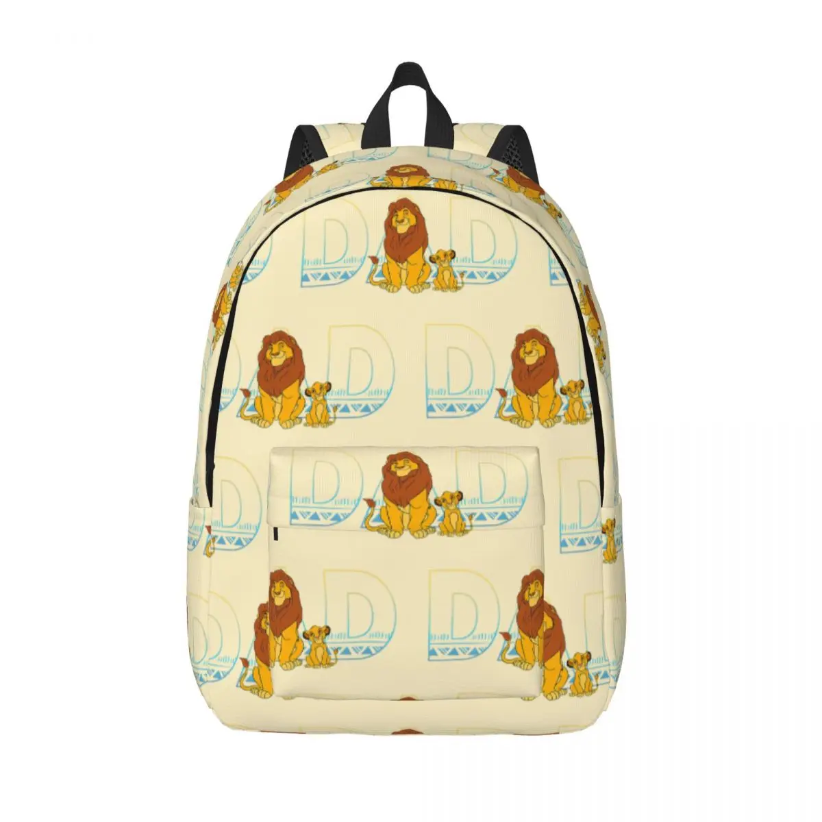 

Disney The Lion King Backpack Elementary High College School Student Simba and Mufasa Dad Bookbag Men Women Daypack Gift