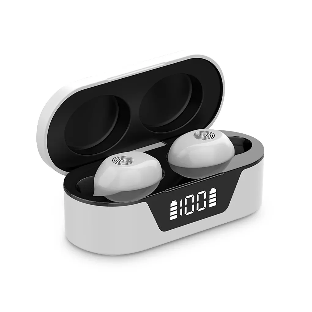 

New in Bluetooth-Compatible 5.0 Headphone Wireless TWS Earphone Touch Control Earbuds Microphone Call Headset Stereo Headset