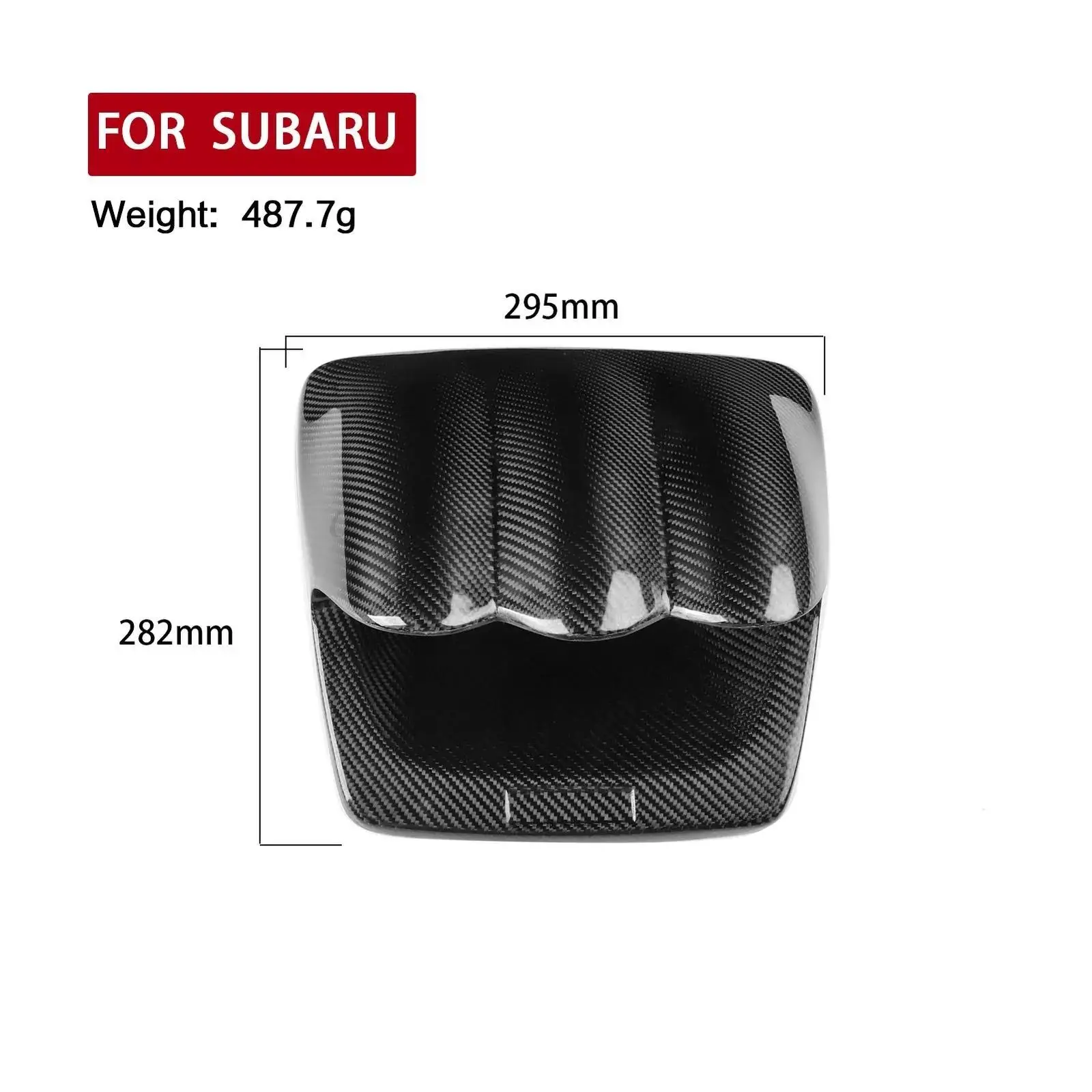 Настоящее углеродное волокно для Subaru Impreza WRX STI GDA 2006-2007 годов тройной датчик НОВЫЙ