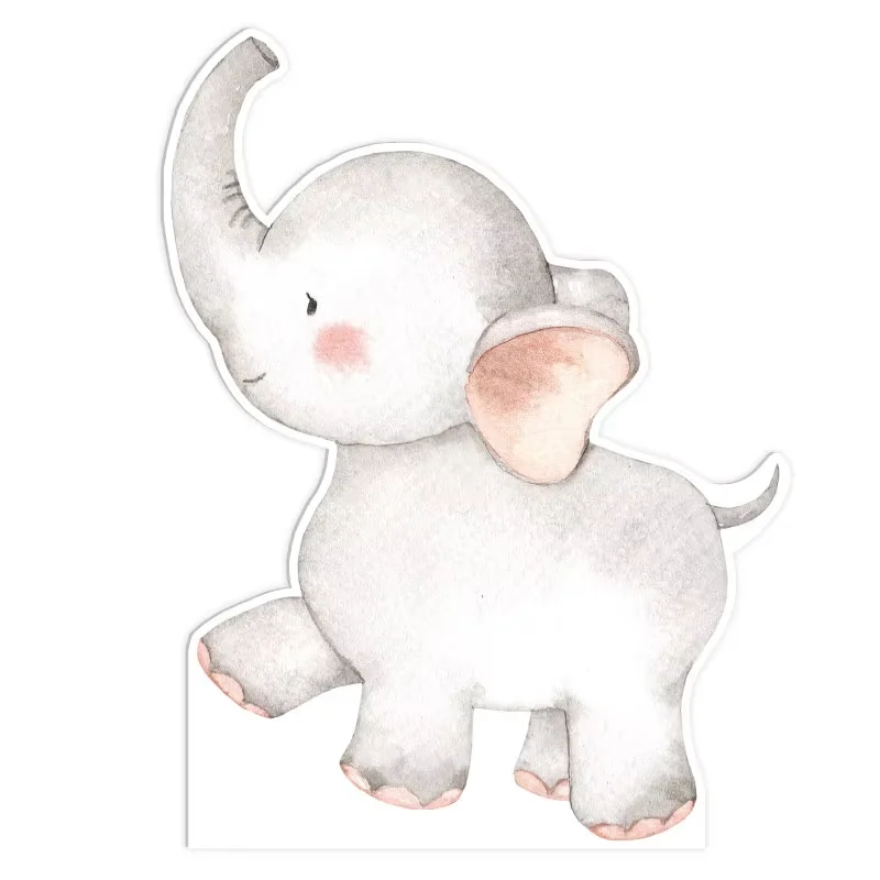 

Пенопластовая доска с вырезом слона для праздника