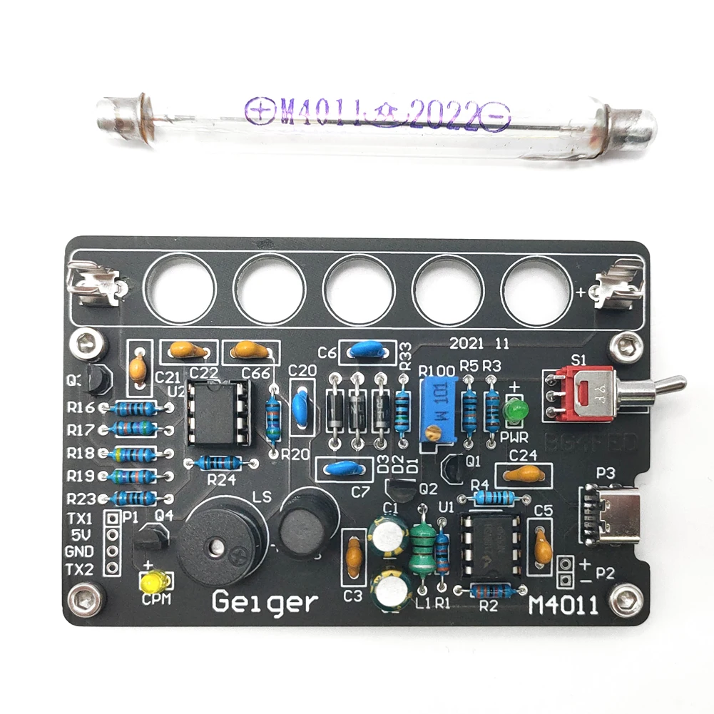 

Simple Nuclear Radiation Meter Circuit Board Kit DIY Kit Household Geiger Counter Radioactive Ray X-Ray γ-Ray Medicals Equipment