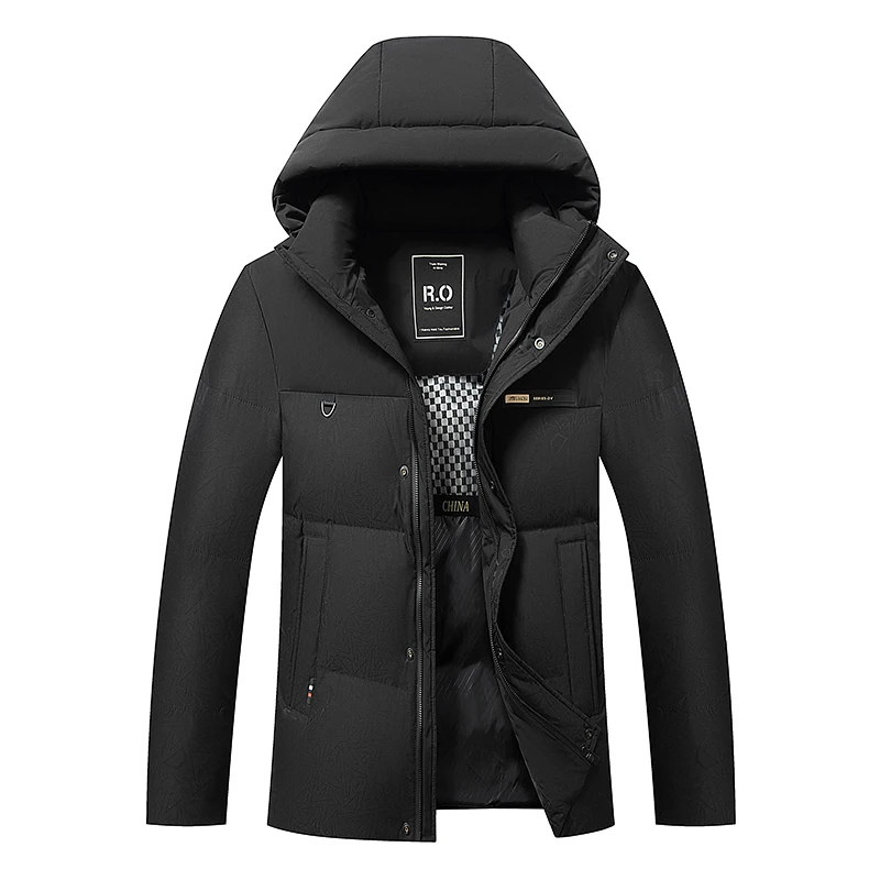 Рисунок 5 - Мужская белая пуховая парка с утиным пухом