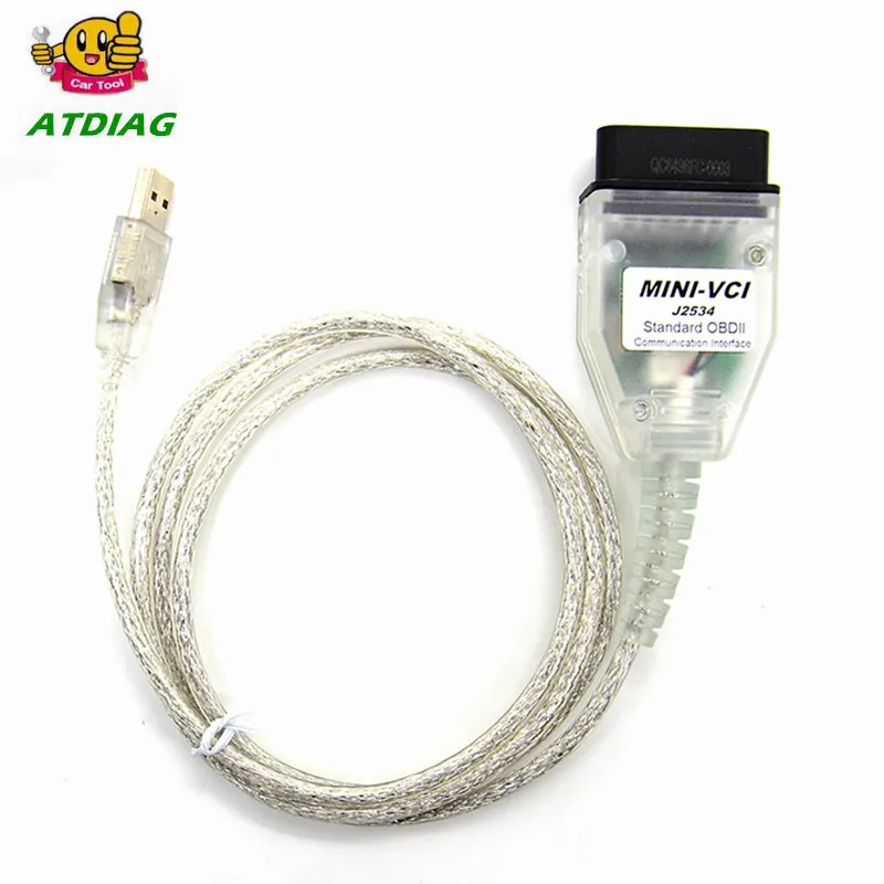 

V17.00.020 MINI VCI For TOYOTA TIS Techstream Mini vci FTDI FT232RL Chip J2534 OBD2 Car Diagnostic Cable Until 2022 Years