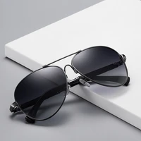 sunglasses for men classic polarized driving pilot eyeglasses women male vintage memory metal day night vision eyewear uv400