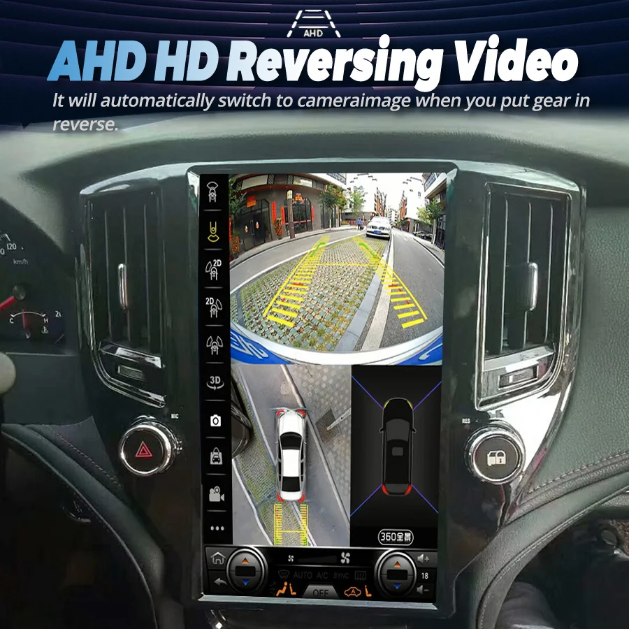 13 6-дюймовый экран Tesla Android 11 для Toyota Crown S210 2014 2019 автомобильный радиоприемник