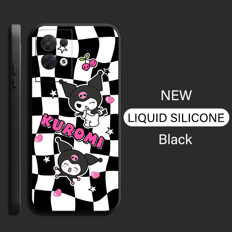 Hello Kitty Cat Kuromi для OPPO Find X6 X5 X3 Pro Lite Neo Reno 9 8 7 8T 8Z 7Z 5G Funda Carcasa