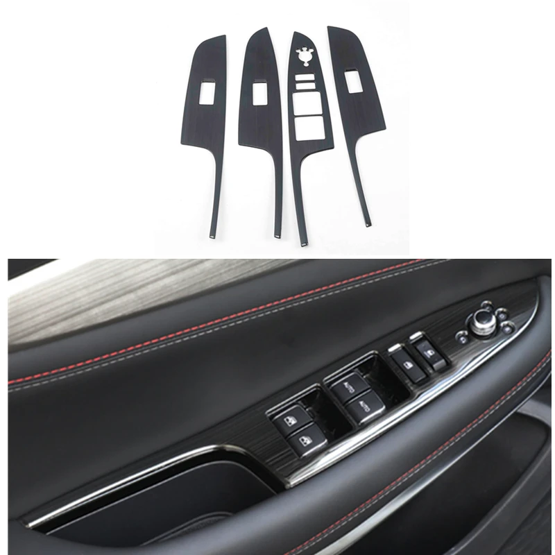 

Accessories For Changan CS75 2018 2019 2020 2021 Interior Stainless steel Decoration Trim Window Lifter Control Panel