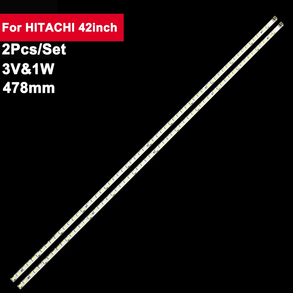 

2 шт./комплект, светодиодная лента для подсветки HITACHI 42 дюйма