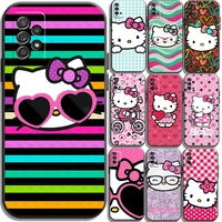 hello kitty takara tomy phone cases for xiaomi redmi note 10 10s 10 pro poco f3 gt x3 gt m3 pro x3 nfc cases coque back cover
