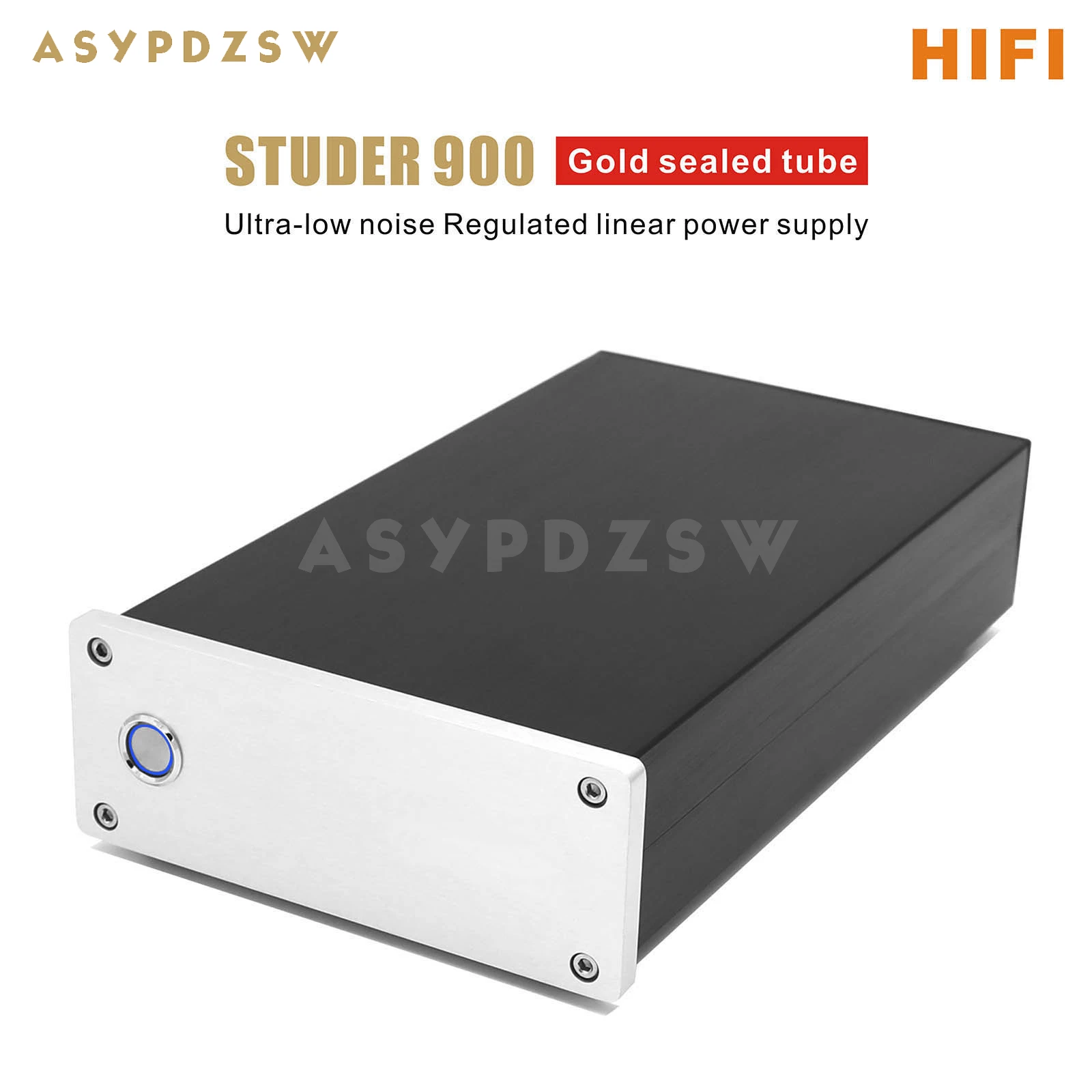 

STUDER 900 HIFI позолоченный ультра-низкий уровень шума Регулируемый Линейный источник питания для предусилителя/DAC DC 5-24 В (опционально)
