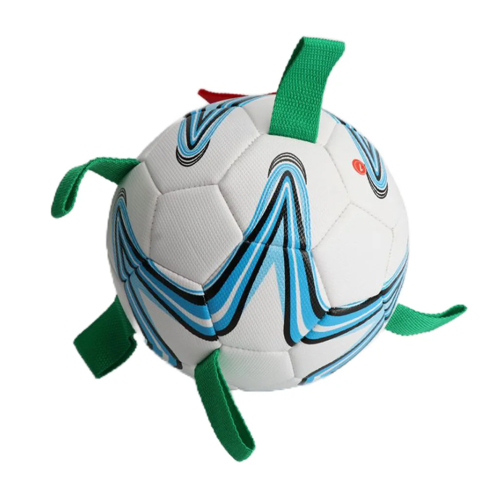 

Outdoor Pet Soccer Puppy Interactive Tug Soccer Dog Funny Pet Training