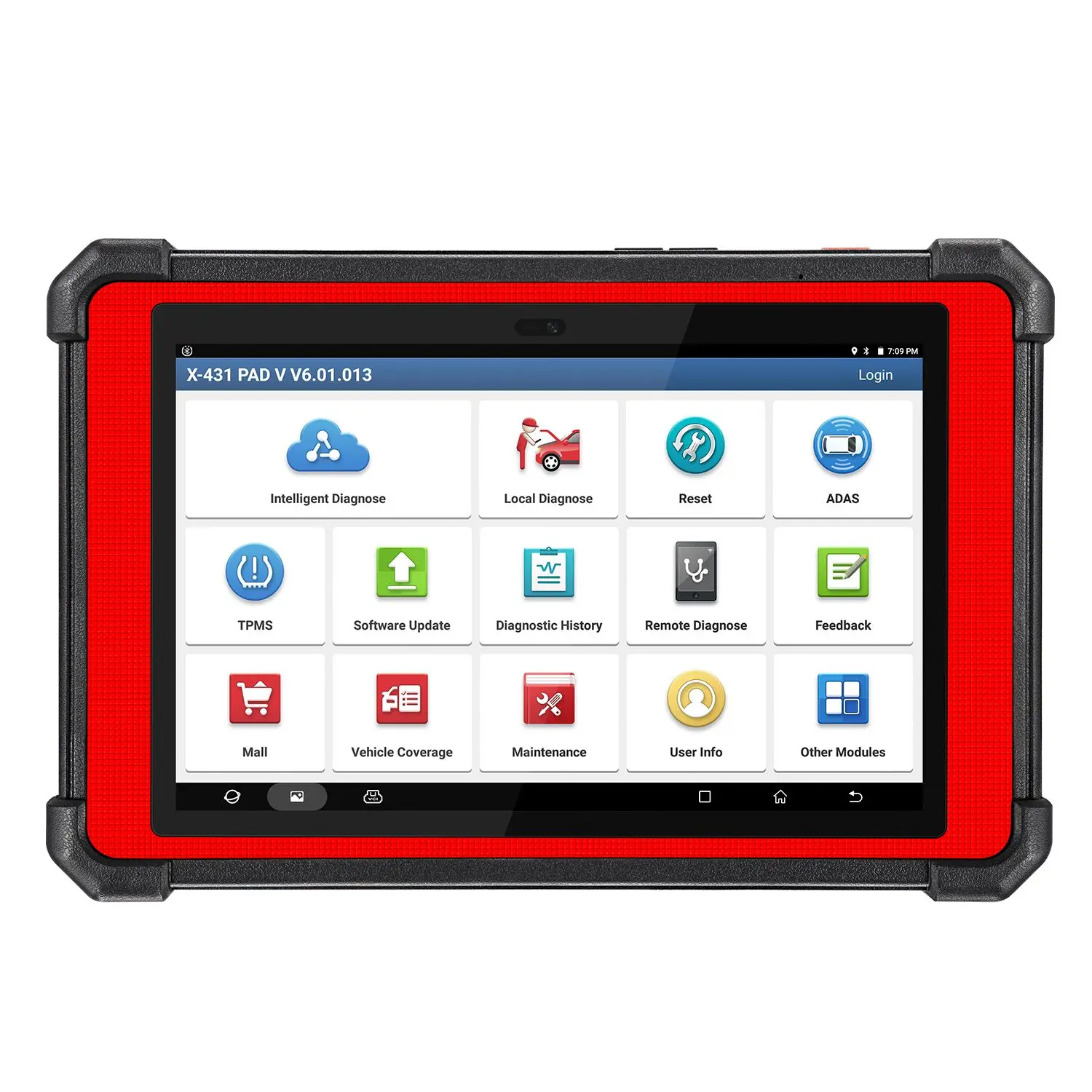 

X431 PAD V 10.1 Inch Automotive Diagnostic Tool Support Online Coding and Programming